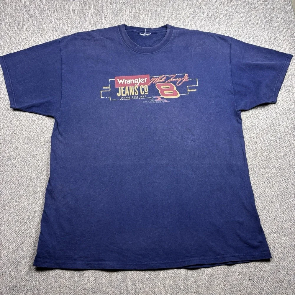 Martin Truex‎ Jr Wrangler #8 Chase Authentic 2004 Vintage T-shirt